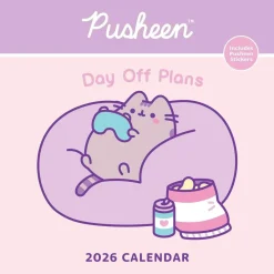 Pusheen 2026 Wall Calendar: Day Off Plans