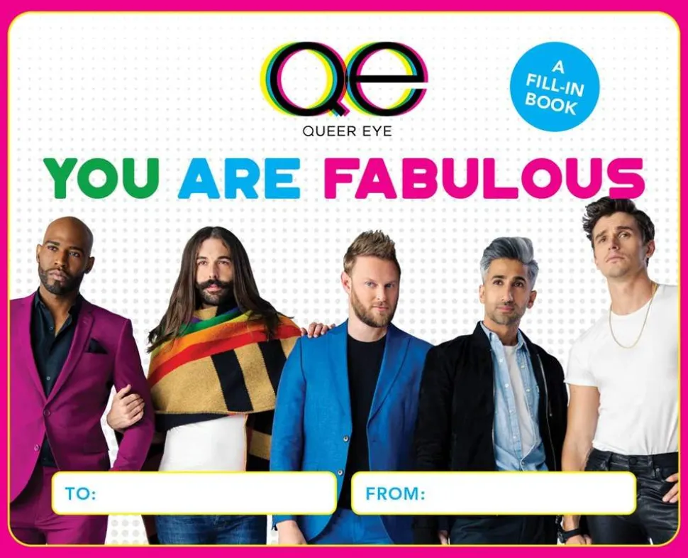 Queer Eye: You Are Fabulous: A Fill-In Book