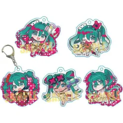 Racing Miku 2025 Trading Acrylic Keychain