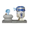 R2-D2 and Princess Leia Hologram POP! Deluxe Vinyl Figure