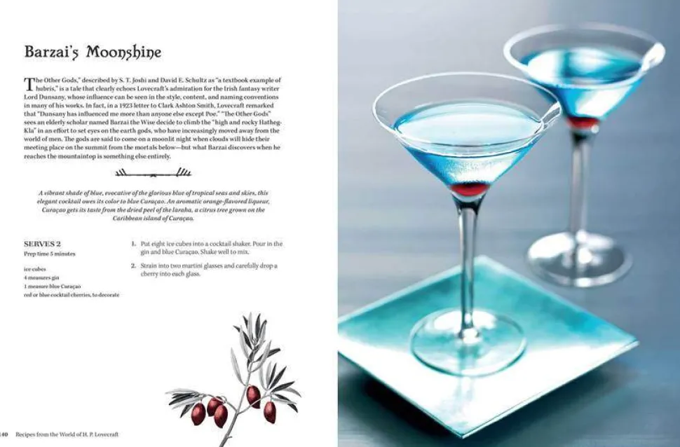 Recipes from the World of H.P Lovecraft: Recipes inspired by cosmic horror