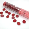 Red Frosted Glass Stones (40+) Counter