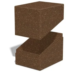 Return to Earth Brown Boulder Deck Case Standard Size (133+)