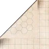 Reversible Battlemat 1 inch Squares/Hexes Battlemat