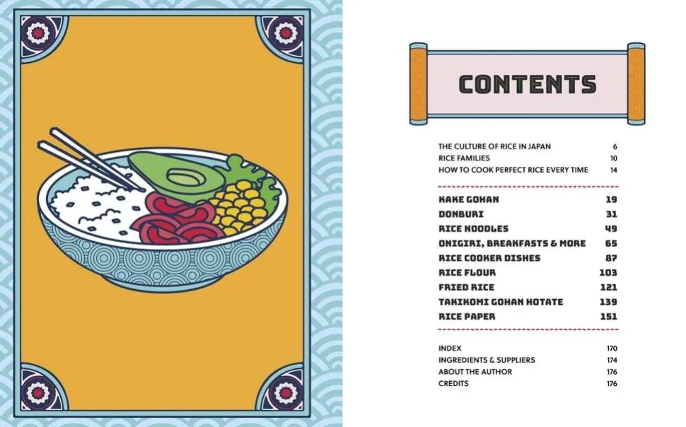 Rice: "Makiko's food is some of the best I have ever had. Delicious. Flavour filled. Inventive." Stanley Tucci