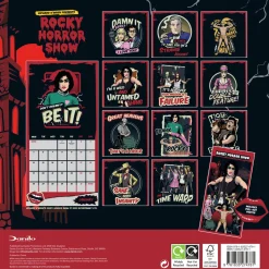 ROCKY HORROR SHOW 2026 SQUARE CALENDAR