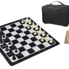 Rollable Chess Set with Carrying Bag