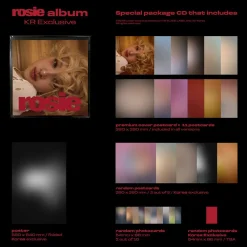 ROSIE (FIRST STUDIO ALBUM) (KR EXCLUSIVE)