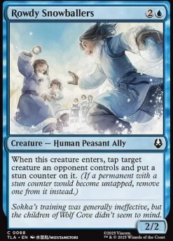 Rowdy Snowballers (Enkeltkort)