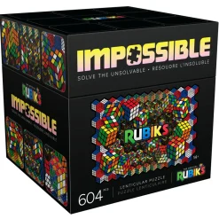 Rubiks Impossible Lenticular Puzzle (604)