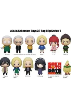 Sakamoto Days PVC Bag Clip
