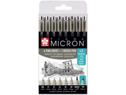 Sakura Pigma Micron - 7+1 Set