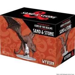 Sand & Stone Wyvern Icons of the Realms Premium Painted Miniatures