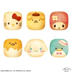 Sanrio Characters Chigiri Pan Squishy Trading Mascot