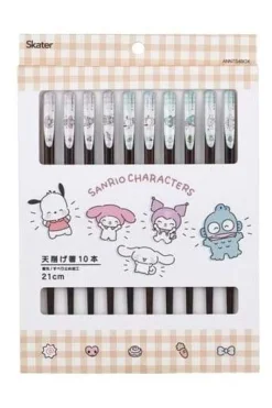 Sanrio Characters Chopsticks 10-Pack 21 cm