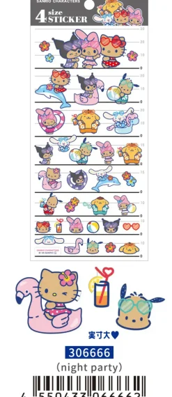 Sanrio Night Party Sticker