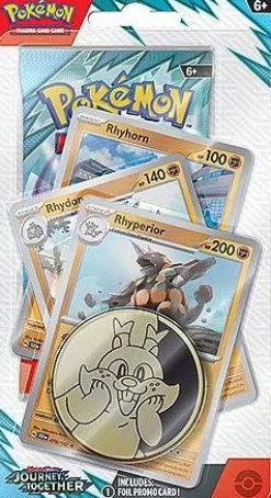 Scarlet & Violet Journey Together Rhyperior 1P Premium Checklane Pack