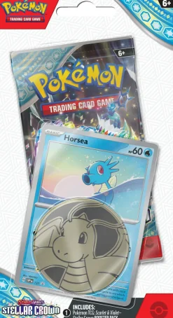 Scarlet & Violet Stellar Crown Horsea 1P Checklane Pack