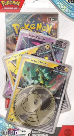 Scarlet & Violet Stellar Crown Iron Thorns Future 1P Premium Checklane Pack