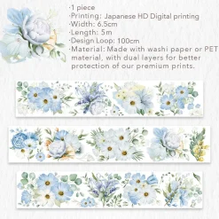 Serene Wide Iridescent PET Tape