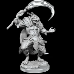 Serpentfolk (wave 17) Pathfinder Deep Cuts Unpainted Miniature Figur