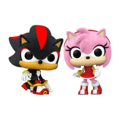 Shadow & Amy Flocked POP! Games Vinyl Figure 2-Pack