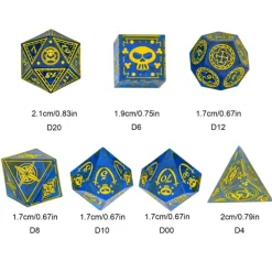 Sharp Edge Resin Poly Pattern Ghost Pirate Blue /Yellow (7)