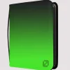 Shield+ Black/Neon Green Topload Card Binder for 216 Cards