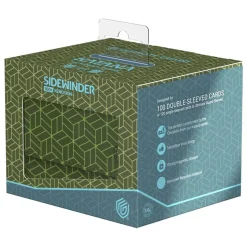 Sidewinder Deck Case Ajiro (Green/Light Blue) Katana: Shogun's Journey Part 2 Standard Size Xenoskin (100+)