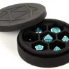 Silicone Round Dice Case Black