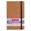 Skissebok m/strikk 140g 13x21cm Kork