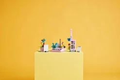 Skrivemaskin med blomster (31169)