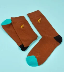 Sniff Happy Embroiderdy Socks