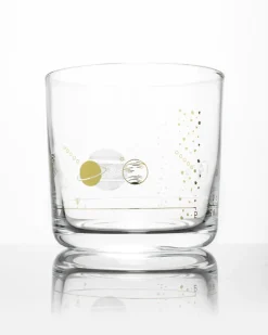Solar System Whiskey Glass