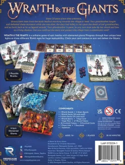 Solo Hero Series Wrath & the Giants Board Game