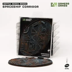 Spaceship Corridor Bases Oval 170 mm (1)