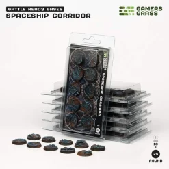 Spaceship Corridor Bases Round 25 mm (10)