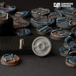 Spaceship Corridor Bases Round 25 mm (10)