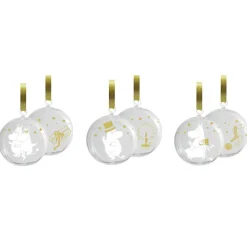 Sparkling Stars Julekule 3-Pakk