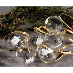 Sparkling Stars Julekule 3-Pakk