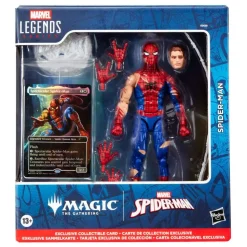 Spider-Man plus Exclusive Foil Card Marvel Legends MTG Action Figure 15 cm