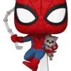 Spiderman with Sandwich Dog POP! Marvel Vinyl Figure