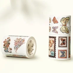 Stamped Wings Washi Tape Sticker Set