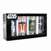 Star Wars Badge Icon Mini Glasses Set of 4