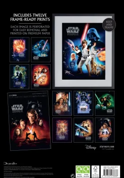 Star Wars Classic 2026 A3 Deluxe Calendar