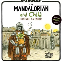 Star Wars The Mandalorian and Child 2026 Wall Calendar
