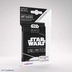 Star Wars Unlimited Card Back White Standard Size Sleeves (60+1)