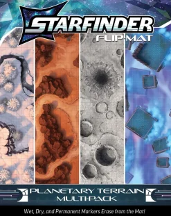 Starfinder Flip-Mat: Planetary Terrain Multi-Pack
