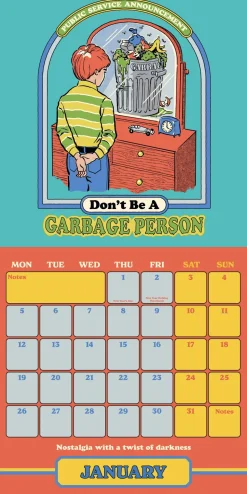 Steven Rhodes 2026 Square Calendar