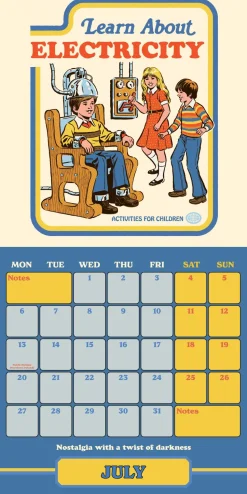 Steven Rhodes 2026 Square Calendar